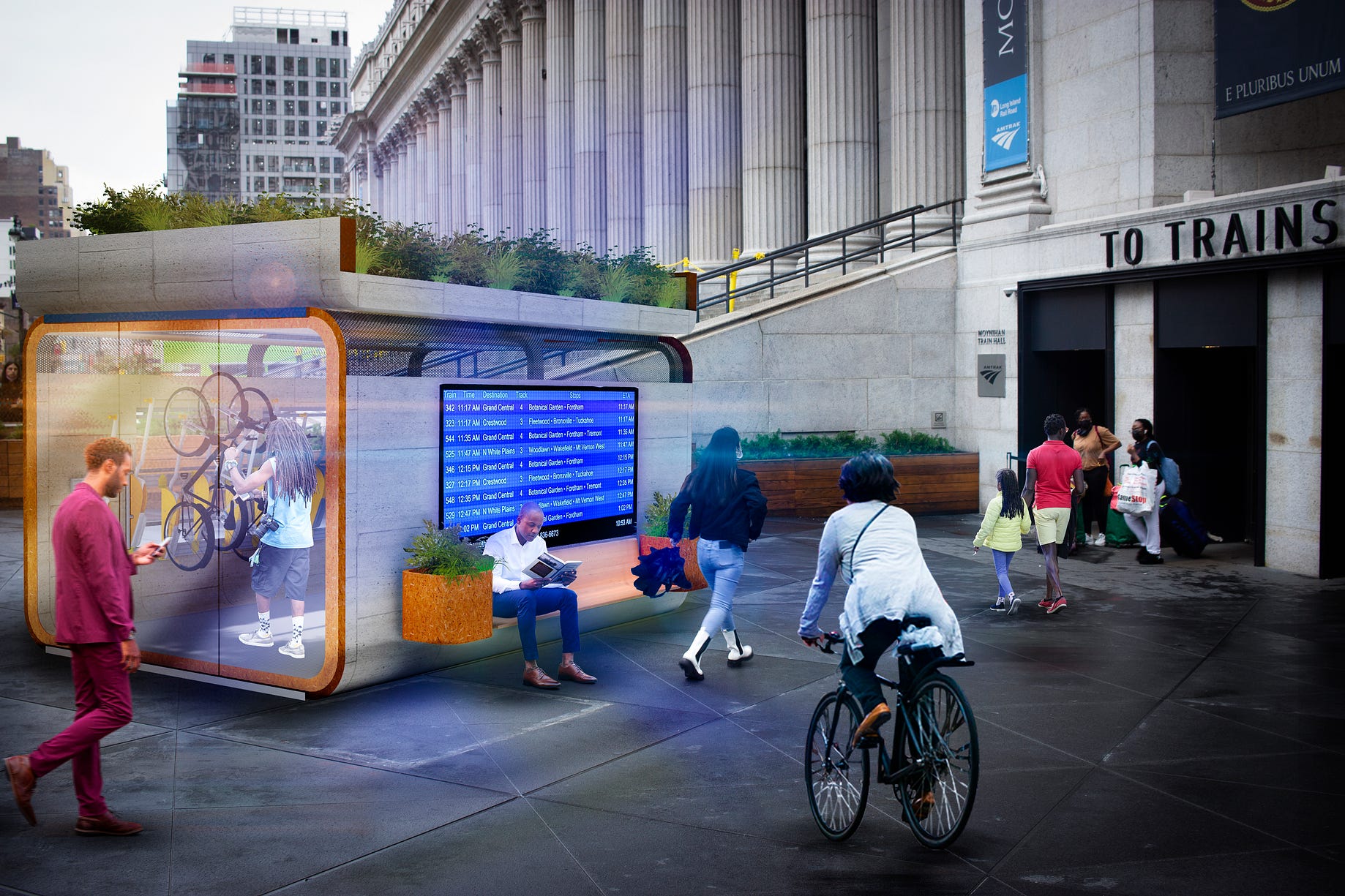 Secure Bike Parking Spaces for NYC 