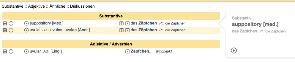 Story zäpfchen
