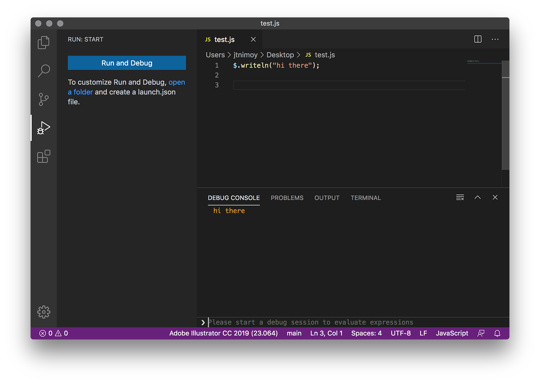 Illustrator Scripting In Visual Studio Code By Jt Nimoy Medium