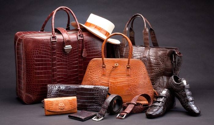 luxury leather bags