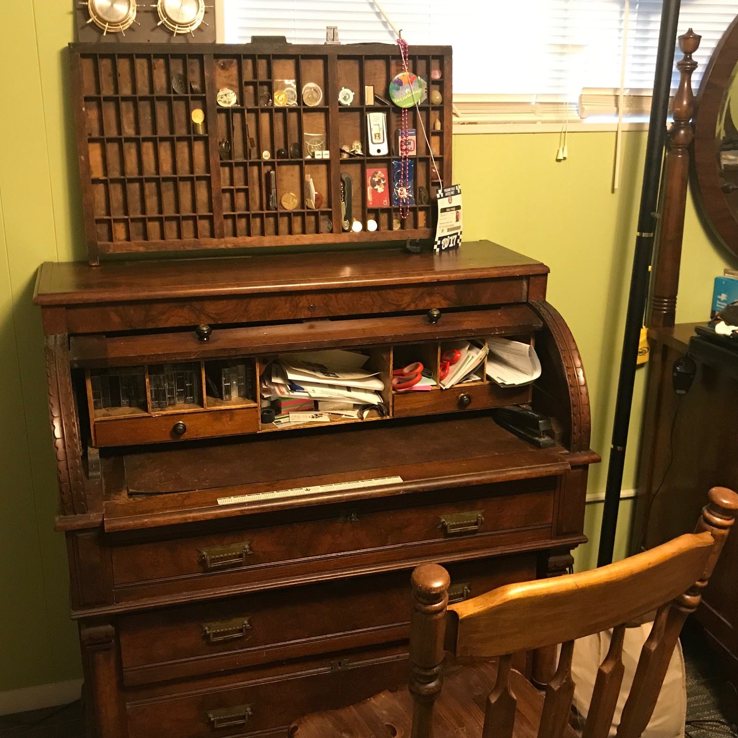 rolling top desk