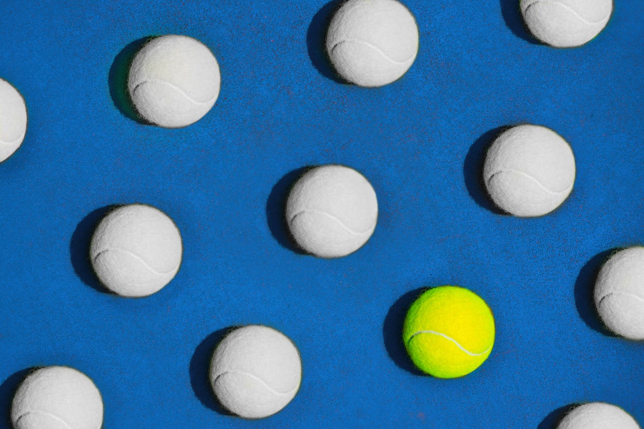 poison tennis balls