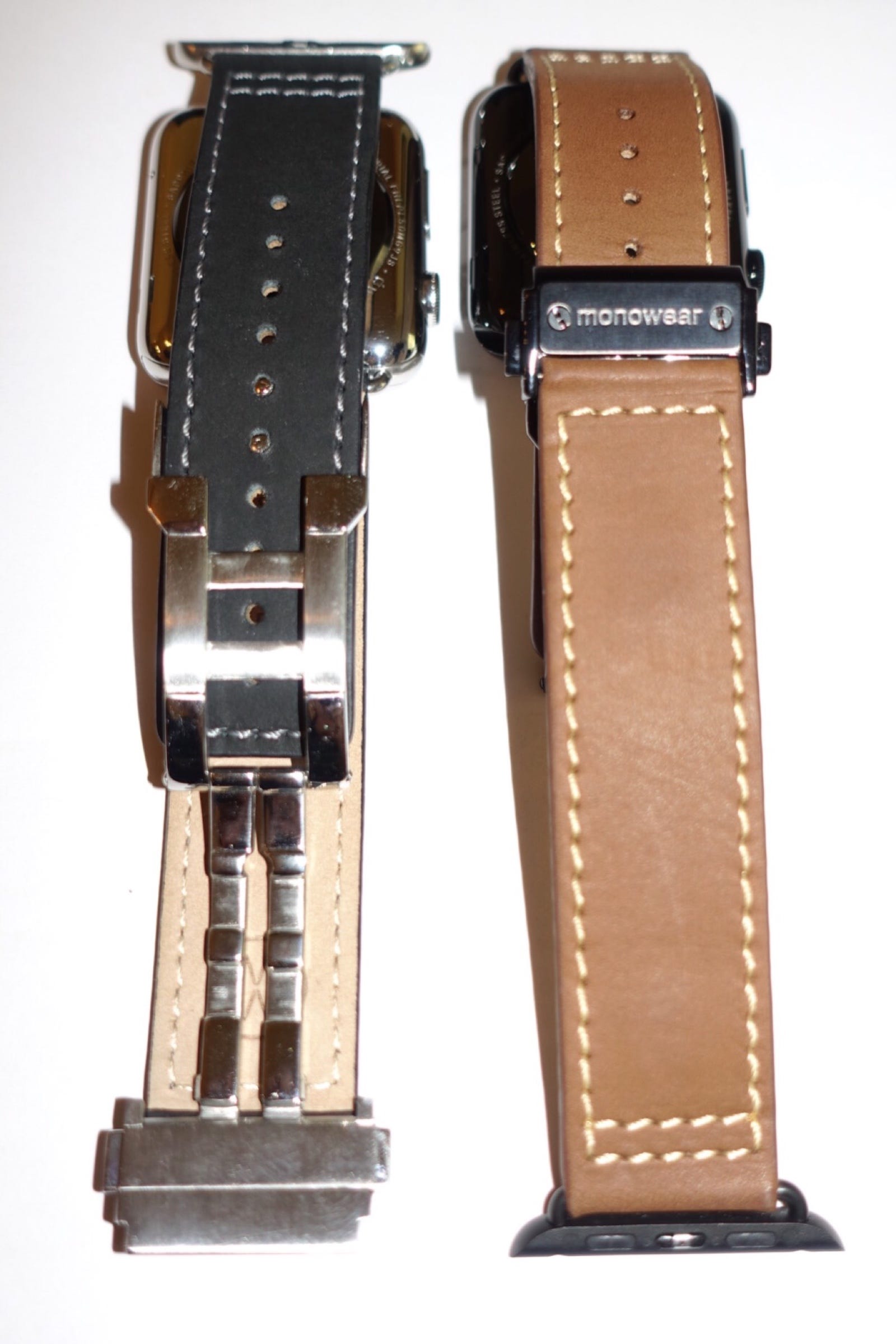 leather deployant band