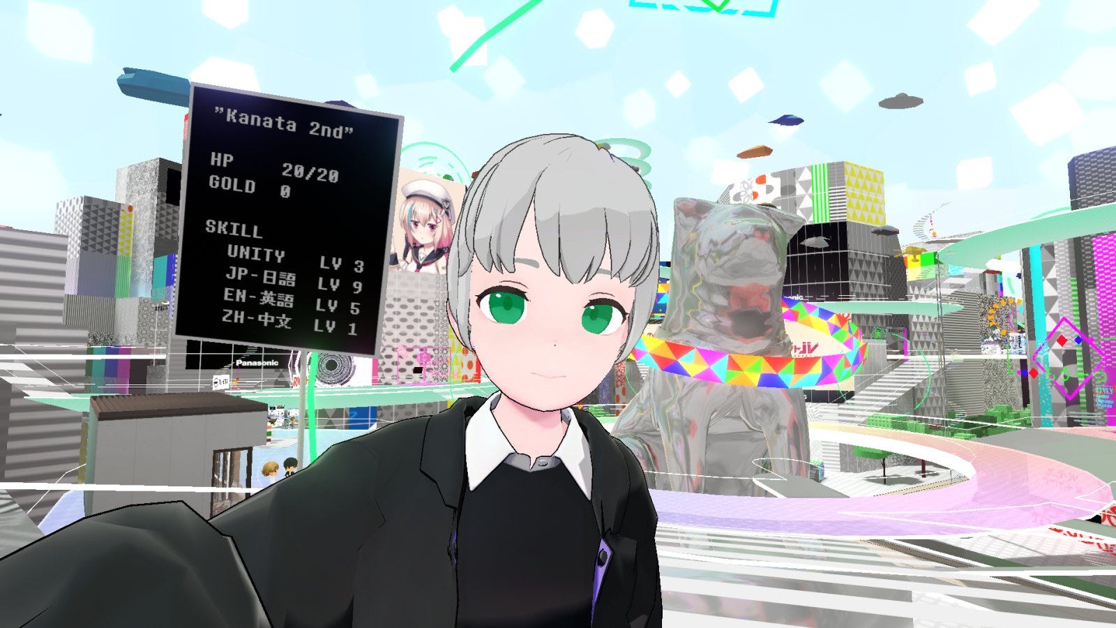 この儚い幻想世界にせめて紫苑の花束を Medium