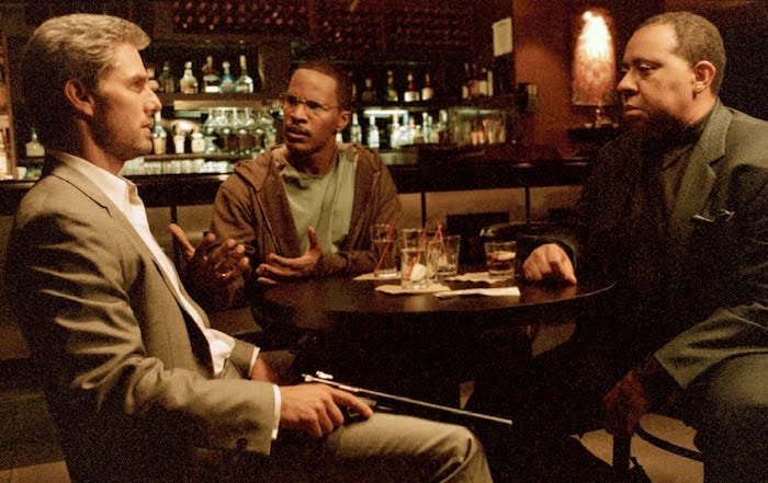 Great Scene: “Collateral”. Three guys, late night bar, Miles… | by Scott  Myers | Go Into The Story