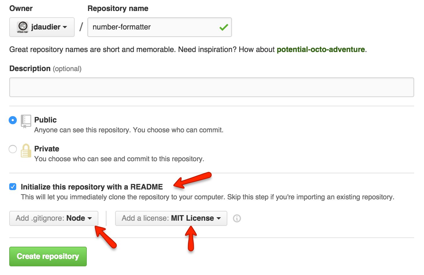 npm install from github rep