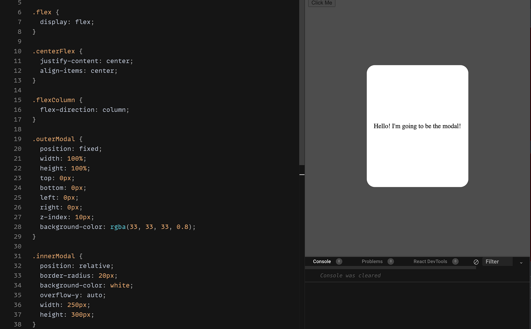 How to build a Modal in ReactJS (Part One)  by AllThingsTech 