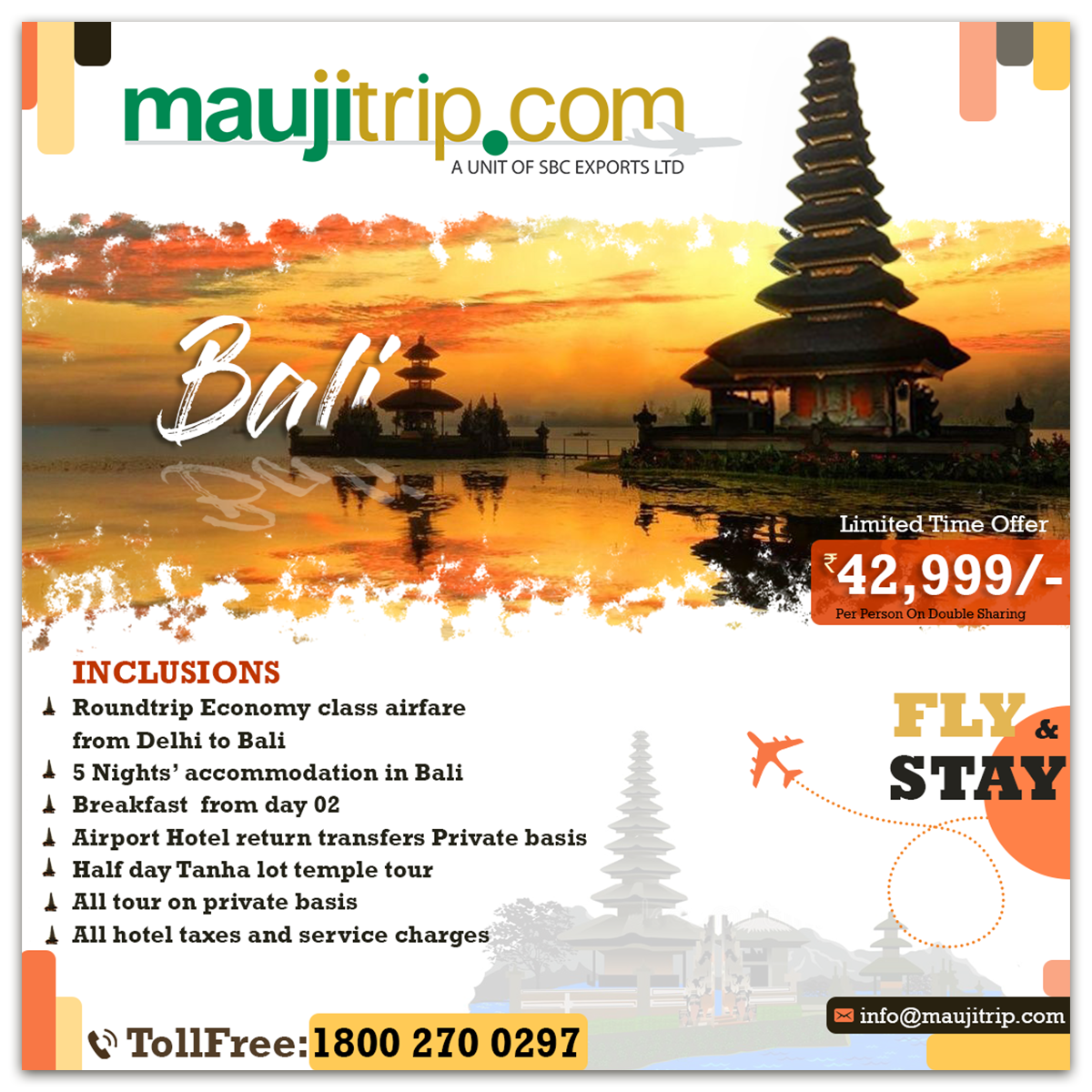 Bali Vacation Packages With Airfare
