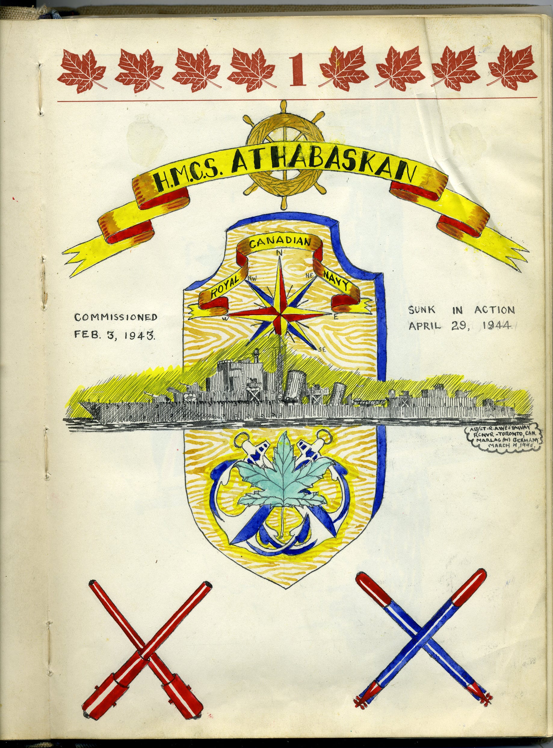 Remembering Able Seaman William Dearl Trickett Of Kelwood - 