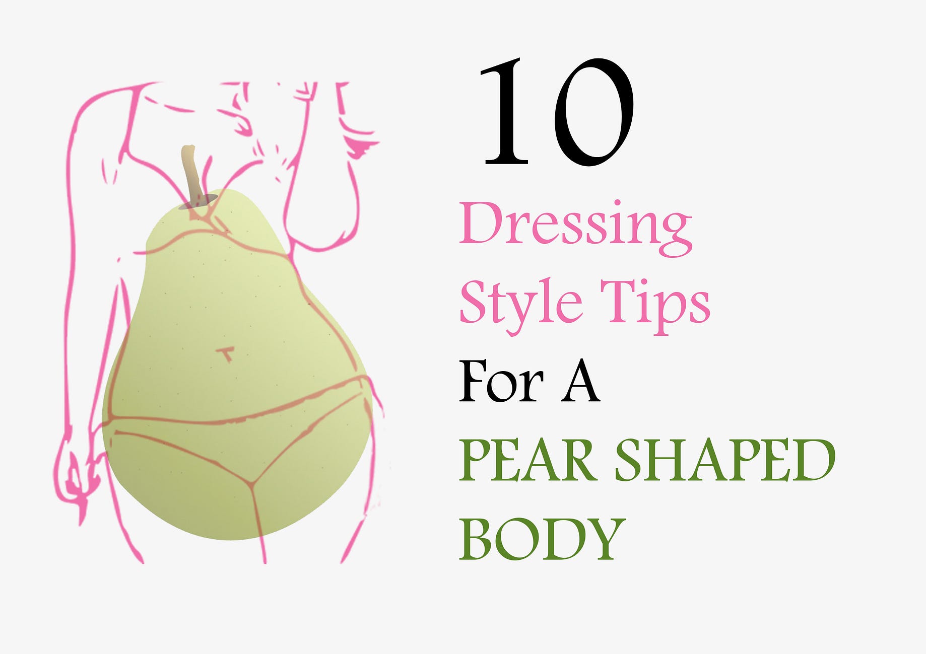 outfit for pear shape