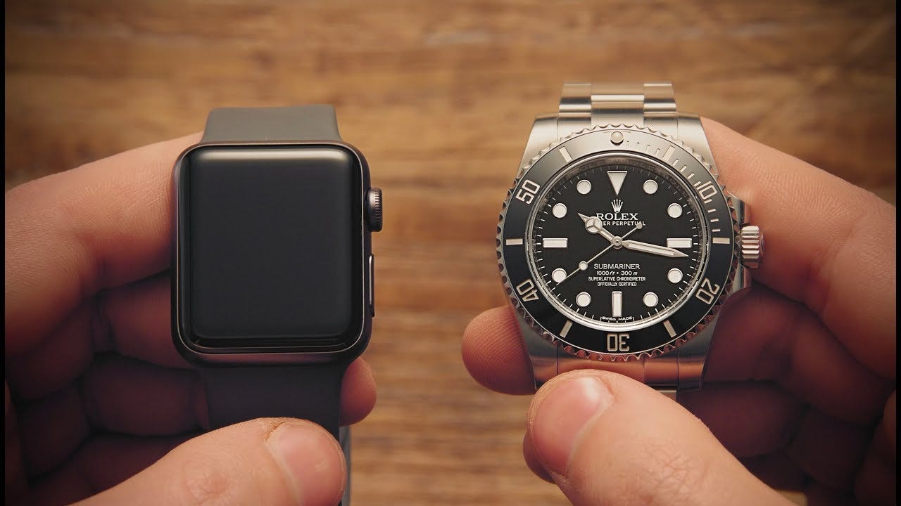 apple watch rolex interface