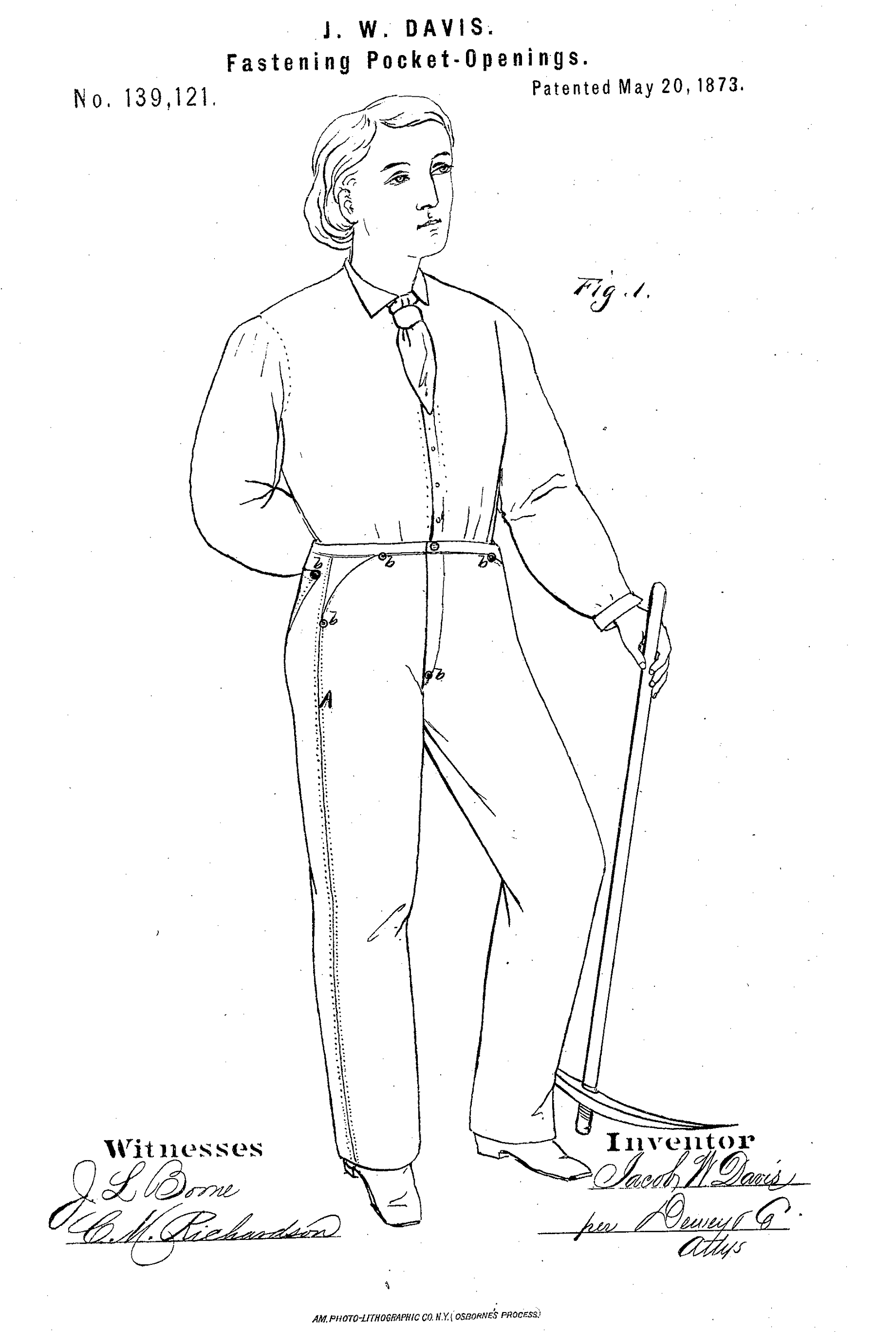 levis may 20 1873