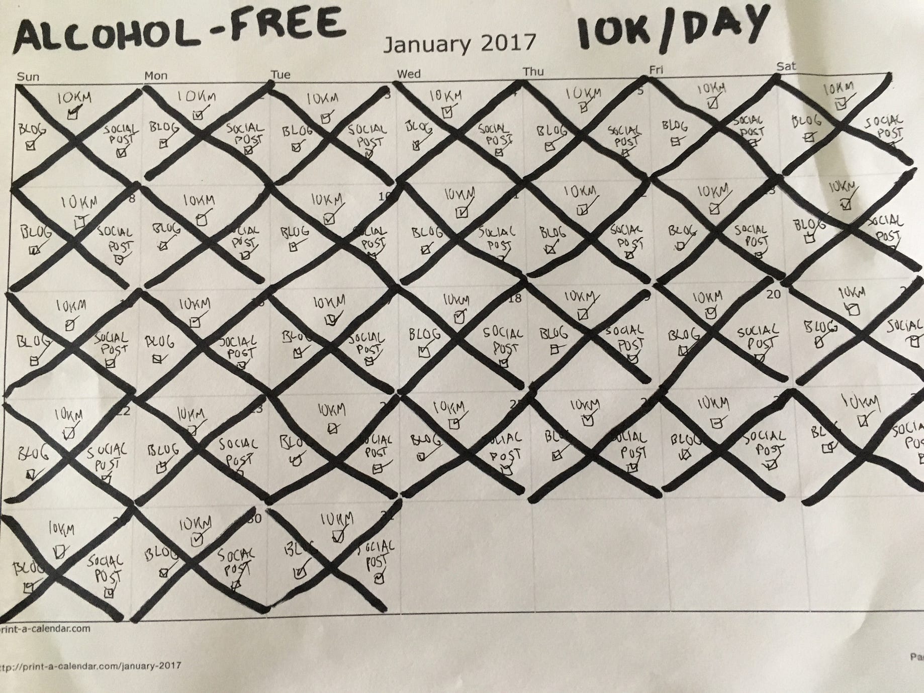 free run 10 km