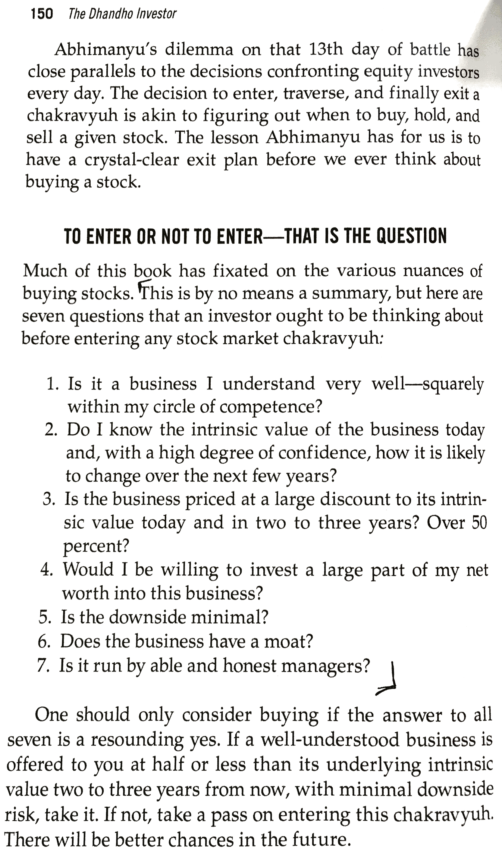 dhandho investor book