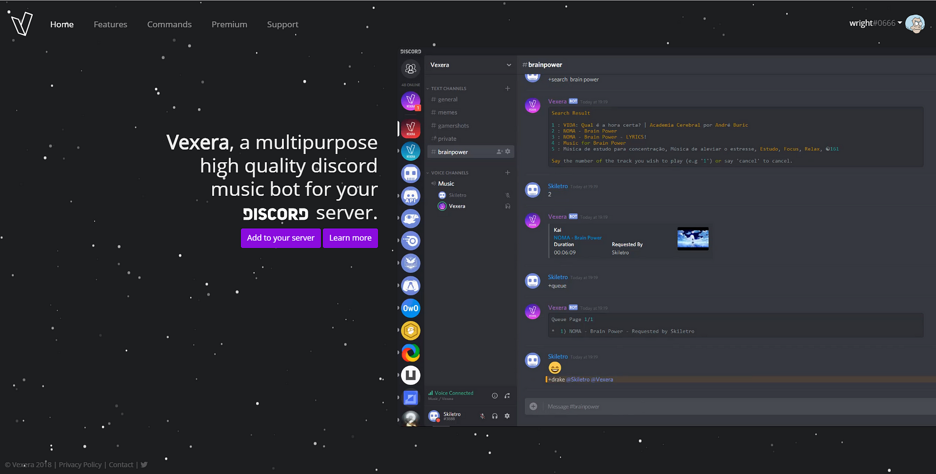 Discord Bot Review Vexera Vexera Is One Of The Most Sleek Free By Discord Bot List Medium - roblox free followers discord
