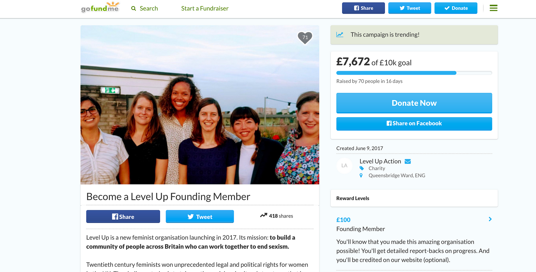 Gofundme Now Offers Charity Fundraising And We Have A Promise For You By Gofundmeuk Medium