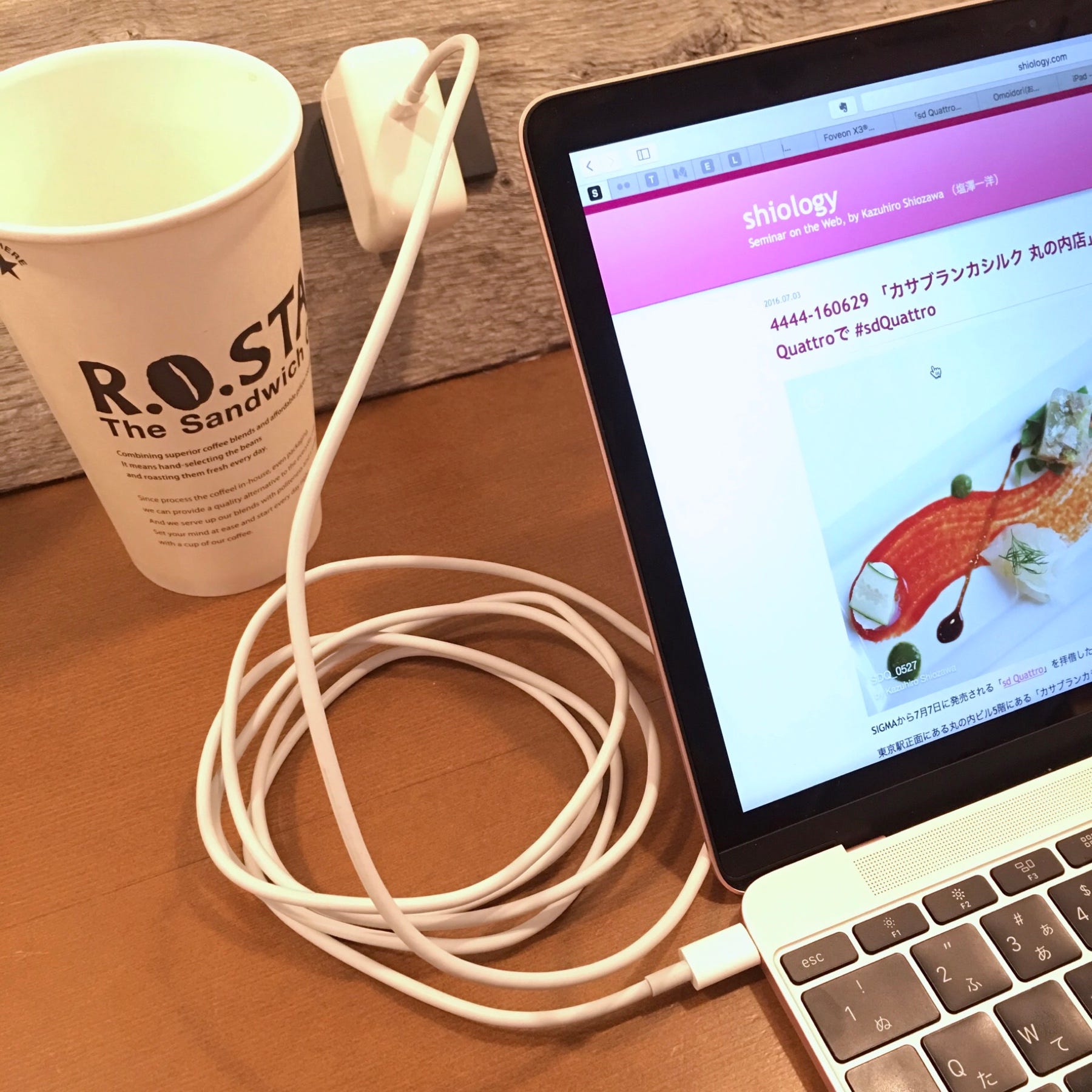4456 Macbookの Apple 29w Usb C電源アダプタ だけでiphone Ipadも充電する By 塩澤一洋 Kazuhiro Shiozawa Shiology