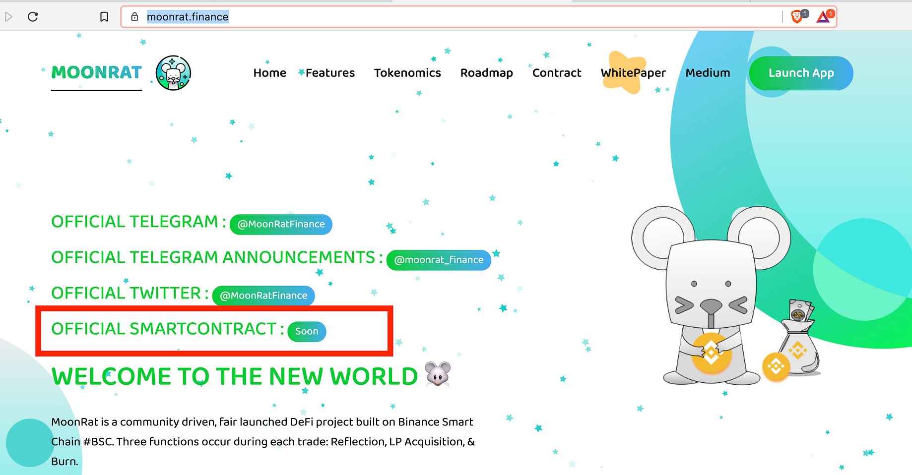 How To Buy Sell Moonrat Mrat On Pancakeswap By Stoic Moonrat Finance