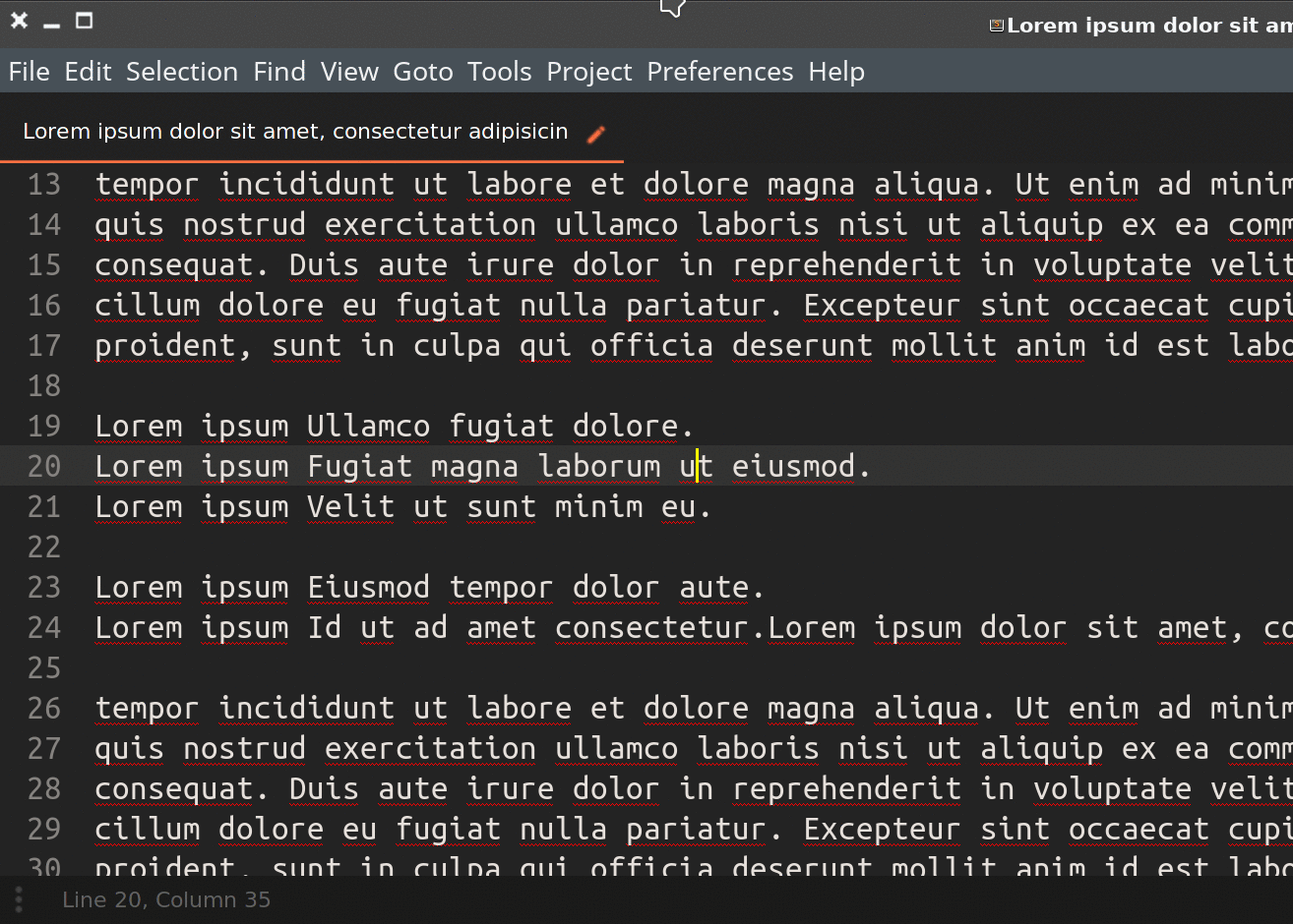 sublime text editor generate lorem ipsum sublime text editor generate lorem ipsum