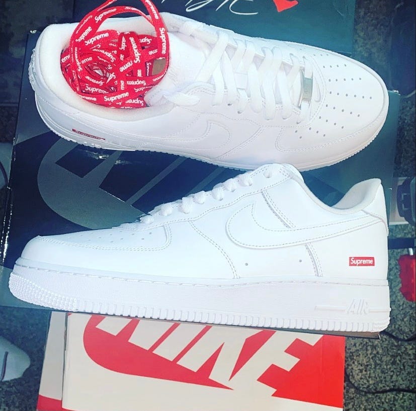 full send air force 1s