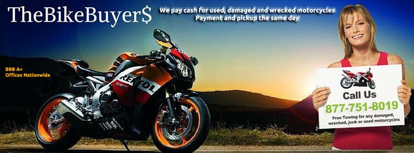 Cash for junk motorcycles sale