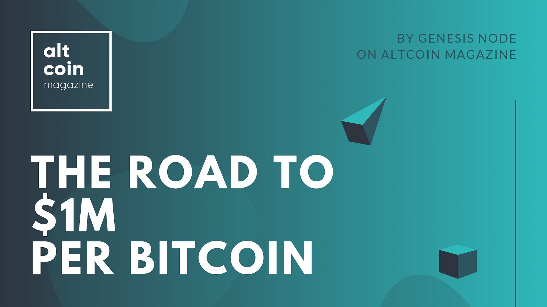The Road To 1m Per Bitcoin Altcoin Magazine Medium | Make money using postman and bitcoin The Road To 1m Per Bitcoin Altcoin Magazine Medium -