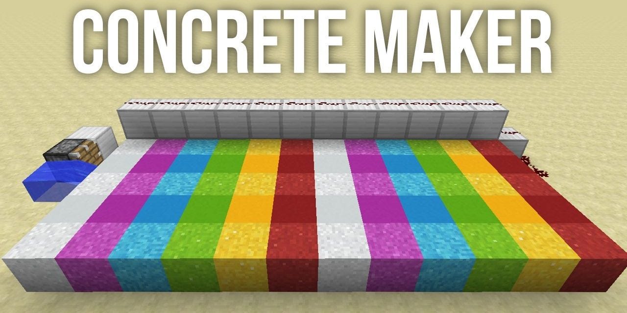 Featured image of post How To Make Light Grey Concrete In Minecraft In this tutorial you ll learn how to make concrete in minecraft