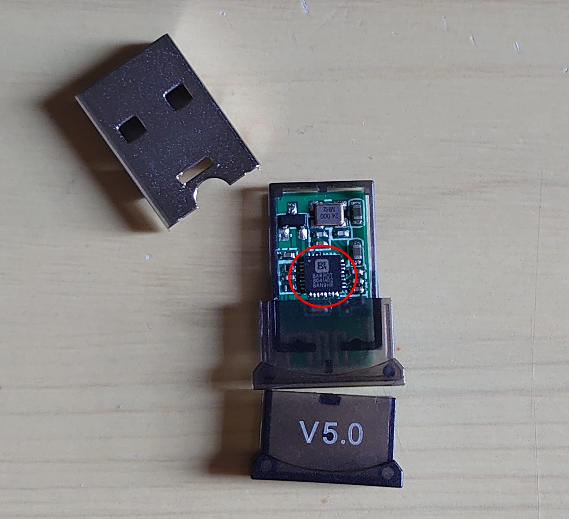 拆解 19的bluetooth 5 0 Dongle 最近在深水埗腦場看到一款只賣 19的bluetooth 5 0 By Terry Tsang 青鳥脈博 Medium