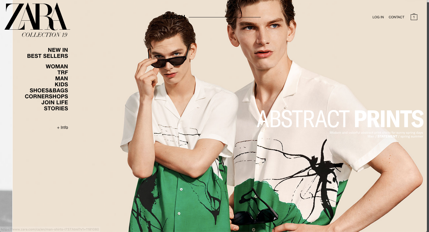 Zara man website Clearance