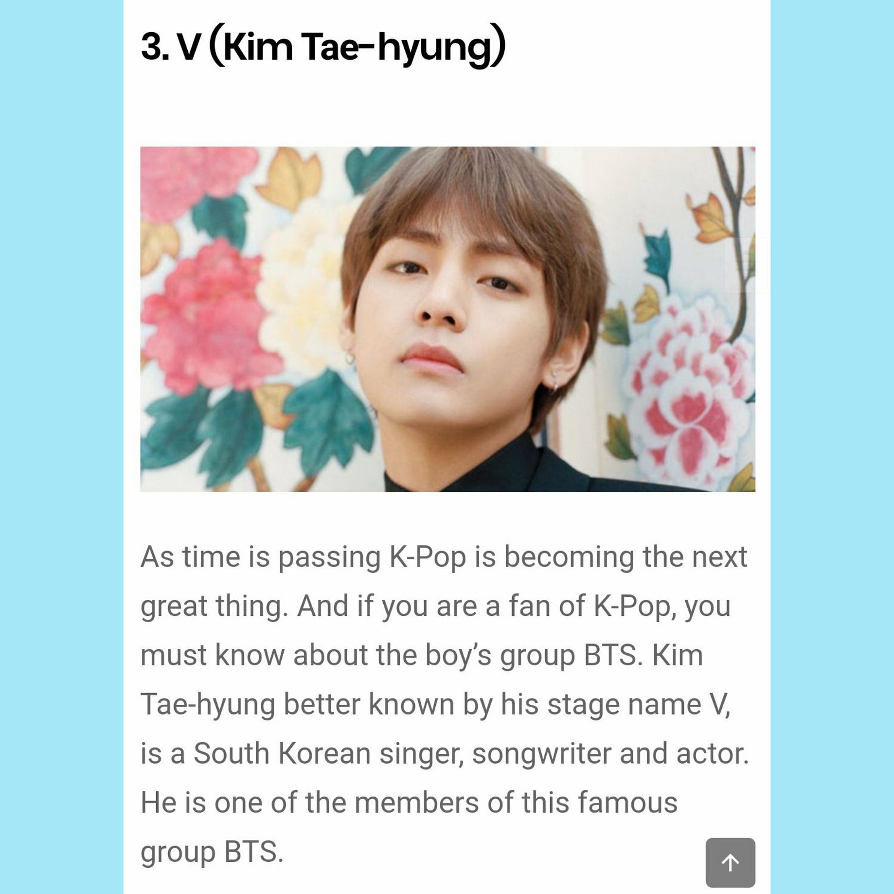 Bts S Member Kim Taehyung Alongside Being The Most Popular Member Of Bts Is Now The Most Handsome Man In The World 2020 By Stessa Jones Medium