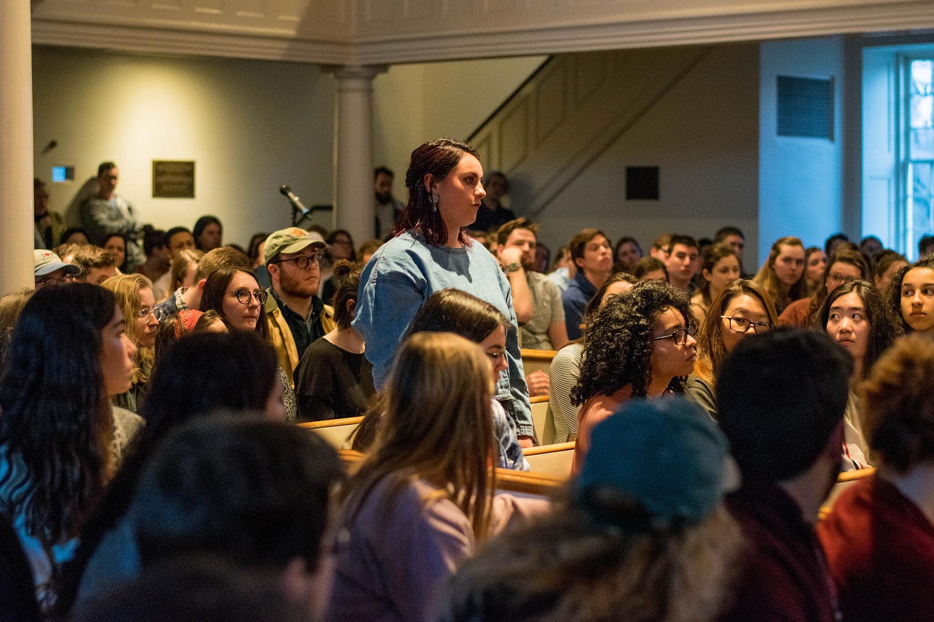 Students voice concerns over mental health, sexual misconduct at Town Hall  | by The Spectator | The Spectator