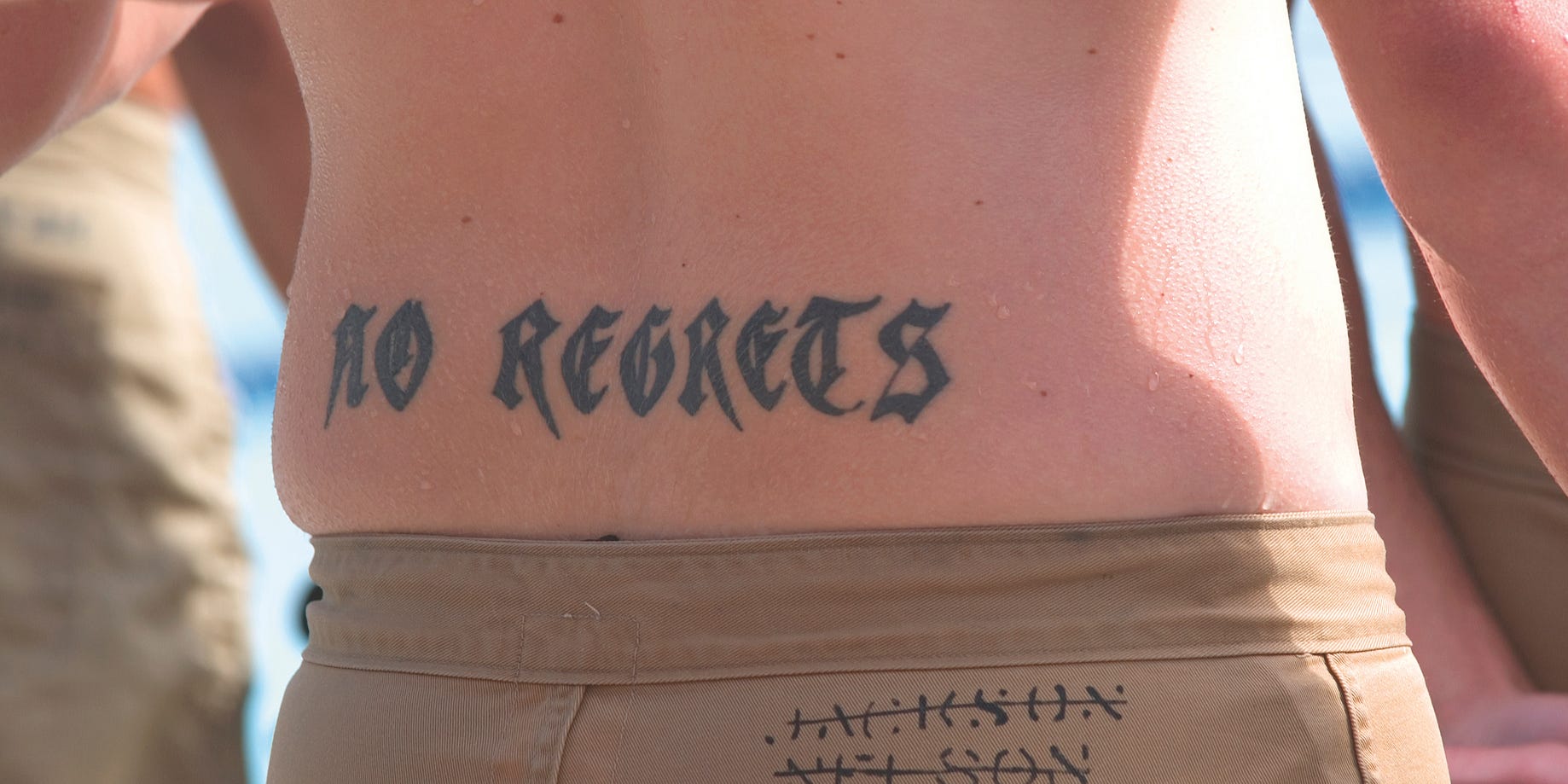Image result for no regerts tattoo