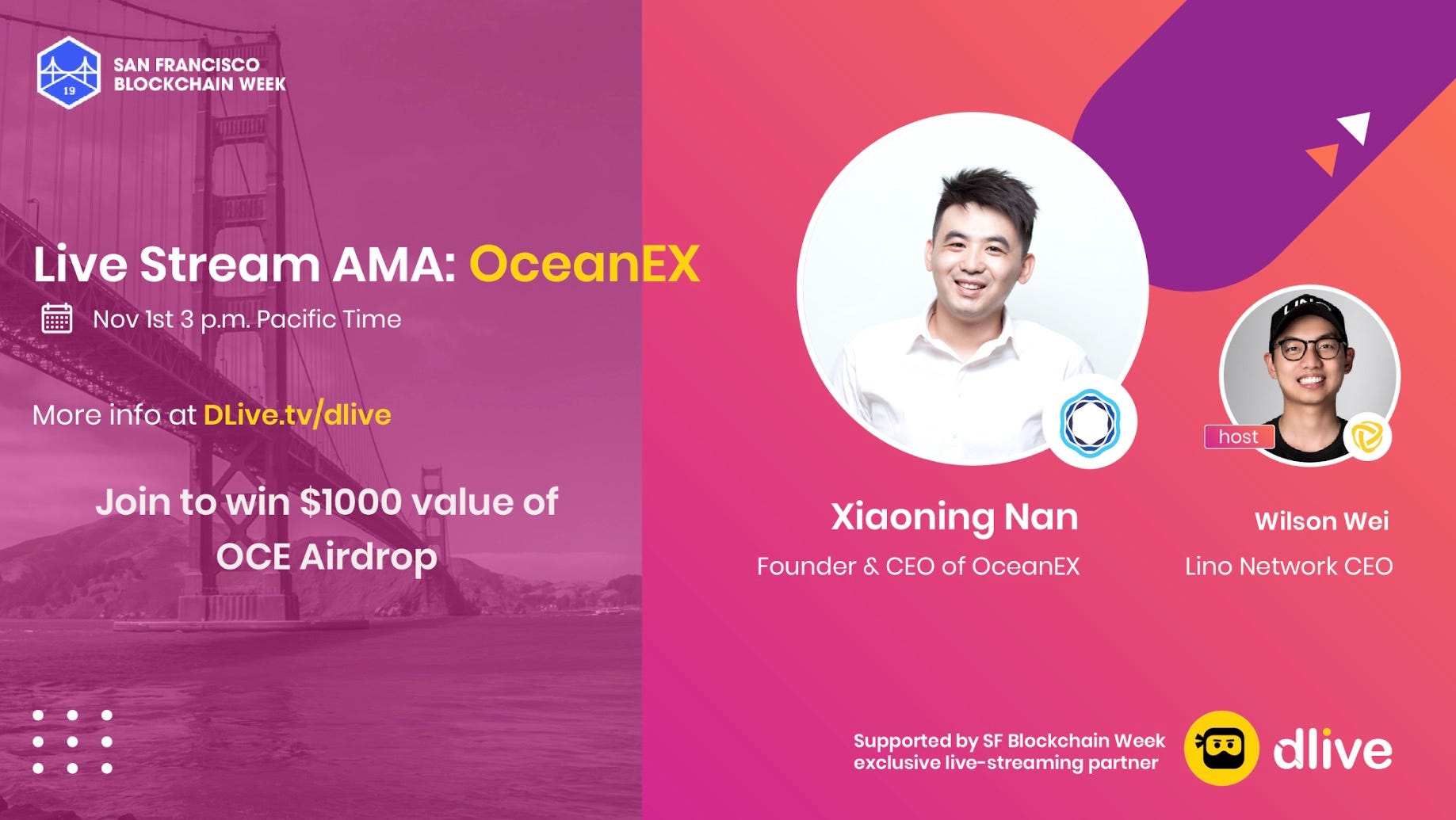Oceanex Live Stream Ama With Dlive By Oceanex Official Medium Oceanex Live Stream Ama With Dlive By Oceanex Official Medium