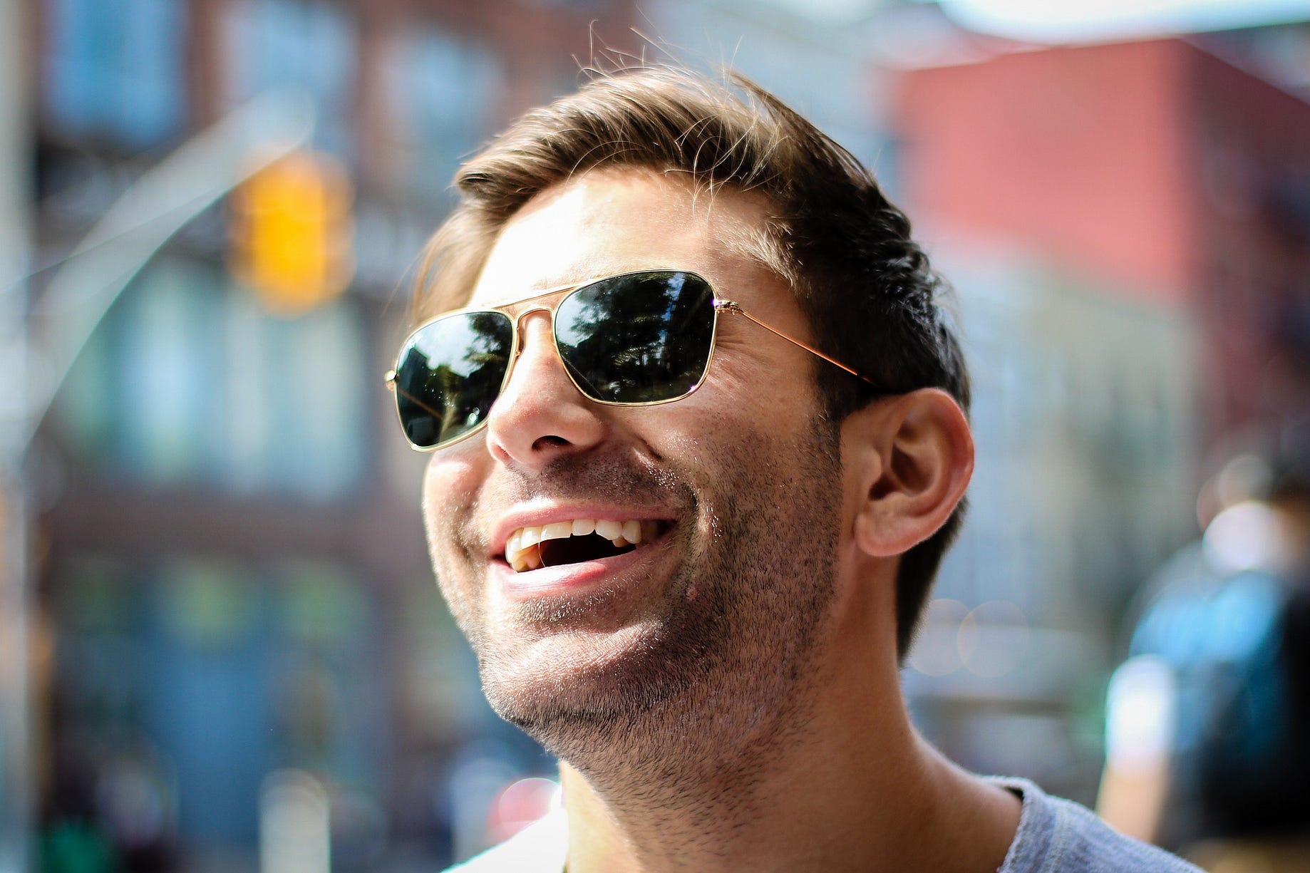 Sunglasses can make you “really, really, ridiculously good looking” | by  Katie Hession | The Sunglasses Project