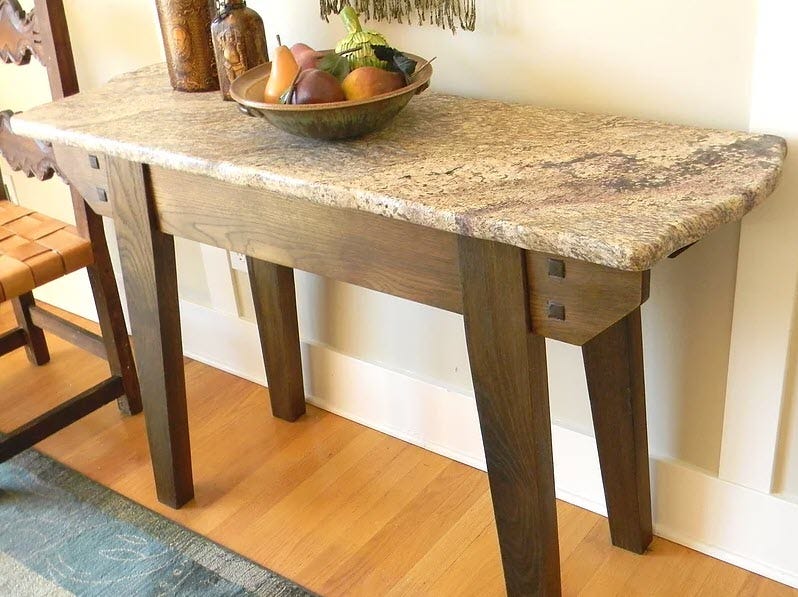 Stunning Natural Stone Slab Custom Desks Coffee End Tables A Chip Off The Old Block By Granite Imports Medium