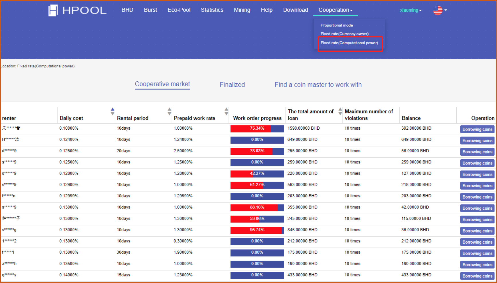 Bhd Mining Tutorial Hpool Cooperative Mining By Bhd Community Bhd Community Medium