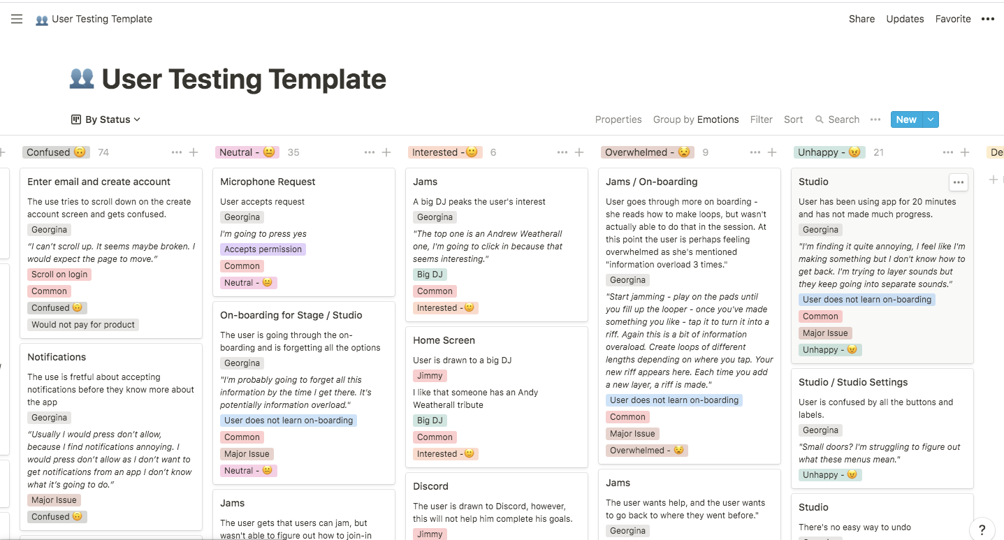 The ultimate Notion template to analyse your usability tests by For Usability Test Report Template The ultimate Notion template to analyse your usability tests by For Usability Test Report Template