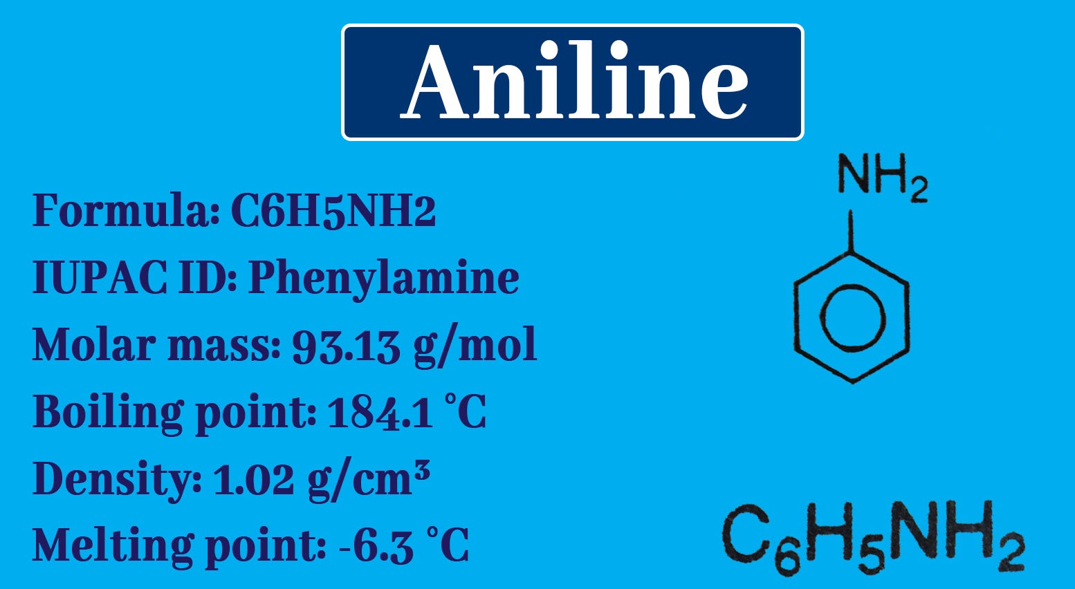 What Is Aniline Used For Preparation Properties And Tests By Chemistry Page Medium