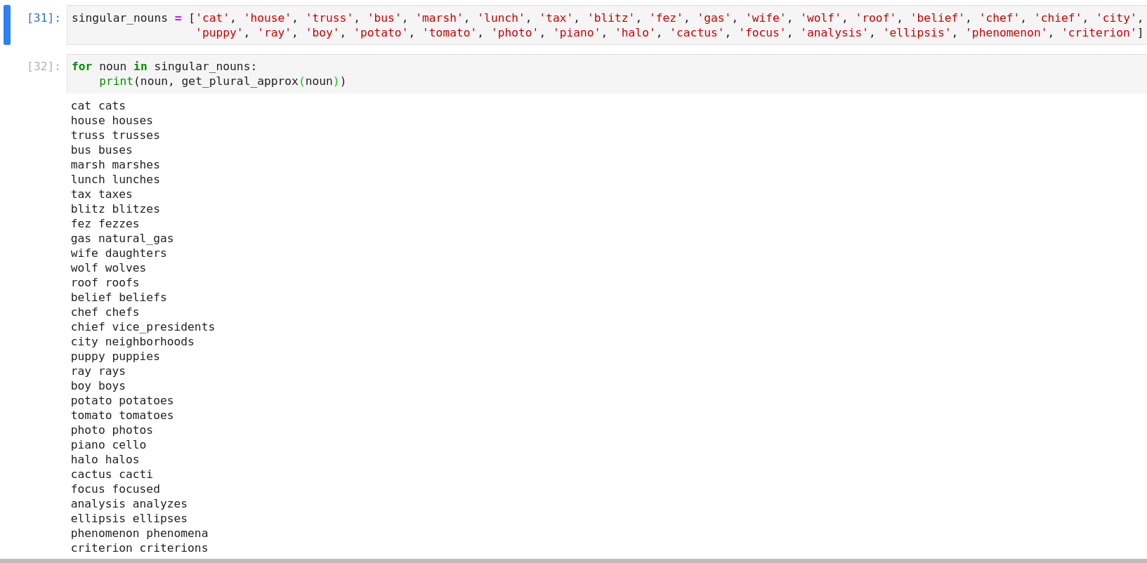 singular and plural converter
