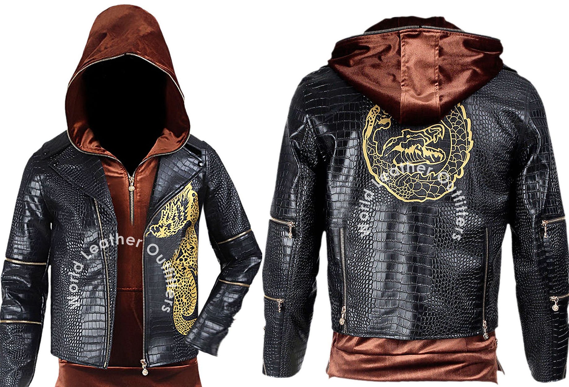 killer croc lederjacke