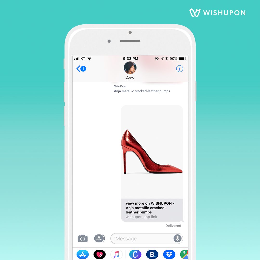 How to share wishlist on wish