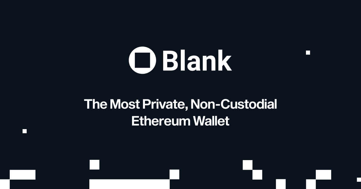 The Whitelist For Blank Wallet Is Now Open By Blank Medium