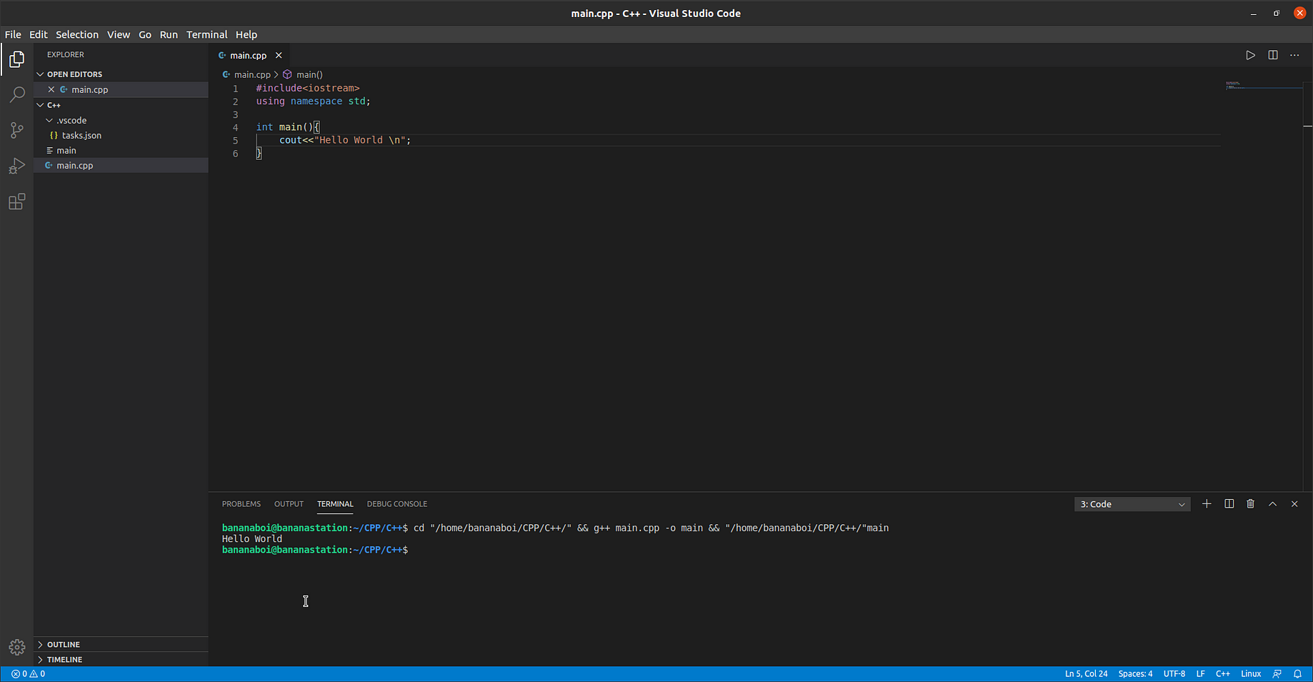 Setting Up Visual Studio Code Vs Code With C On Ubuntu Linux By Amritya Singh Floppy Disk F Medium Setting Up Visual Studio Code Vs Code With C On Ubuntu Linux By Amritya Singh Floppy Disk F Medium