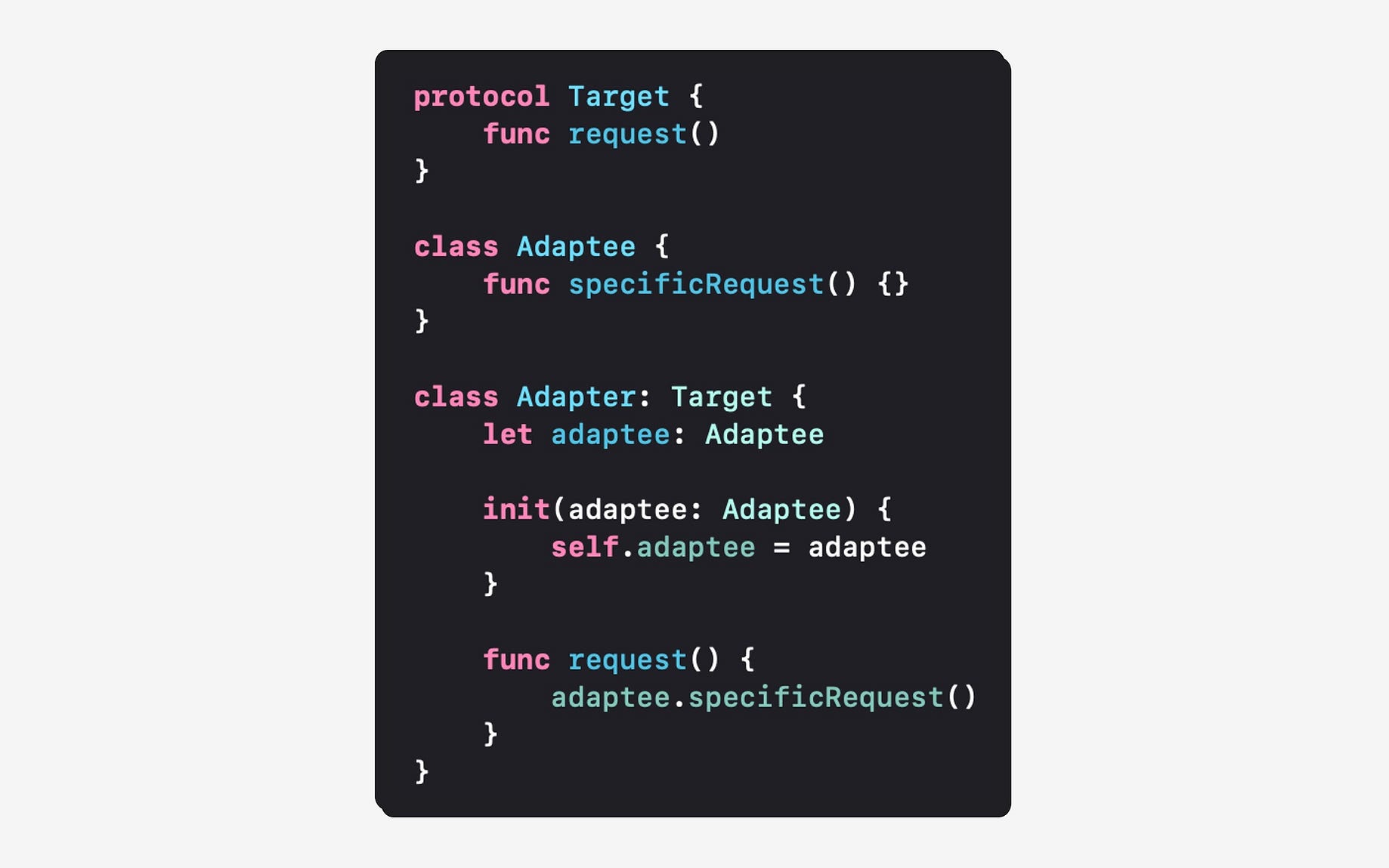 adapter design pattern in swift
