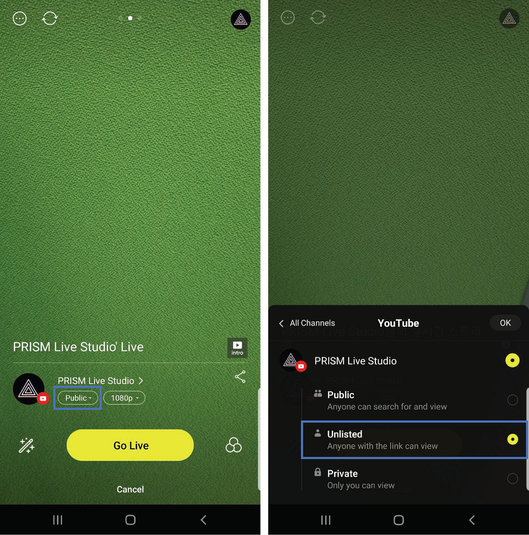 Mobile Guide Url Sharing For Unlisted Youtube Videos By Prism Live Studio Official Prism Live Studio Medium