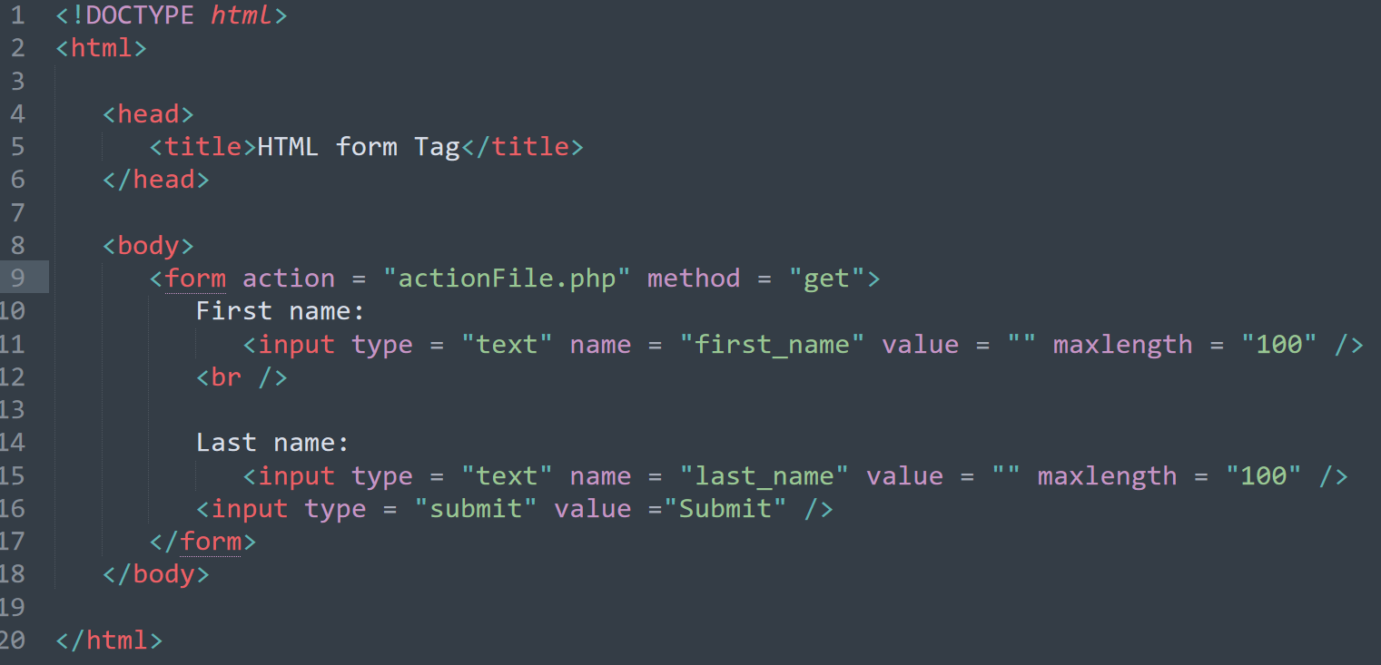 Html Forms The Html Form Is Used For By Anirudh Sharma Medium