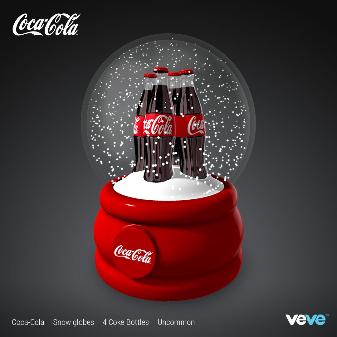 Coca-Cola — Snow Globes. Coke comes to VeVe with its first drop… | by VeVe  Digital Collectibles | VeVe | Medium