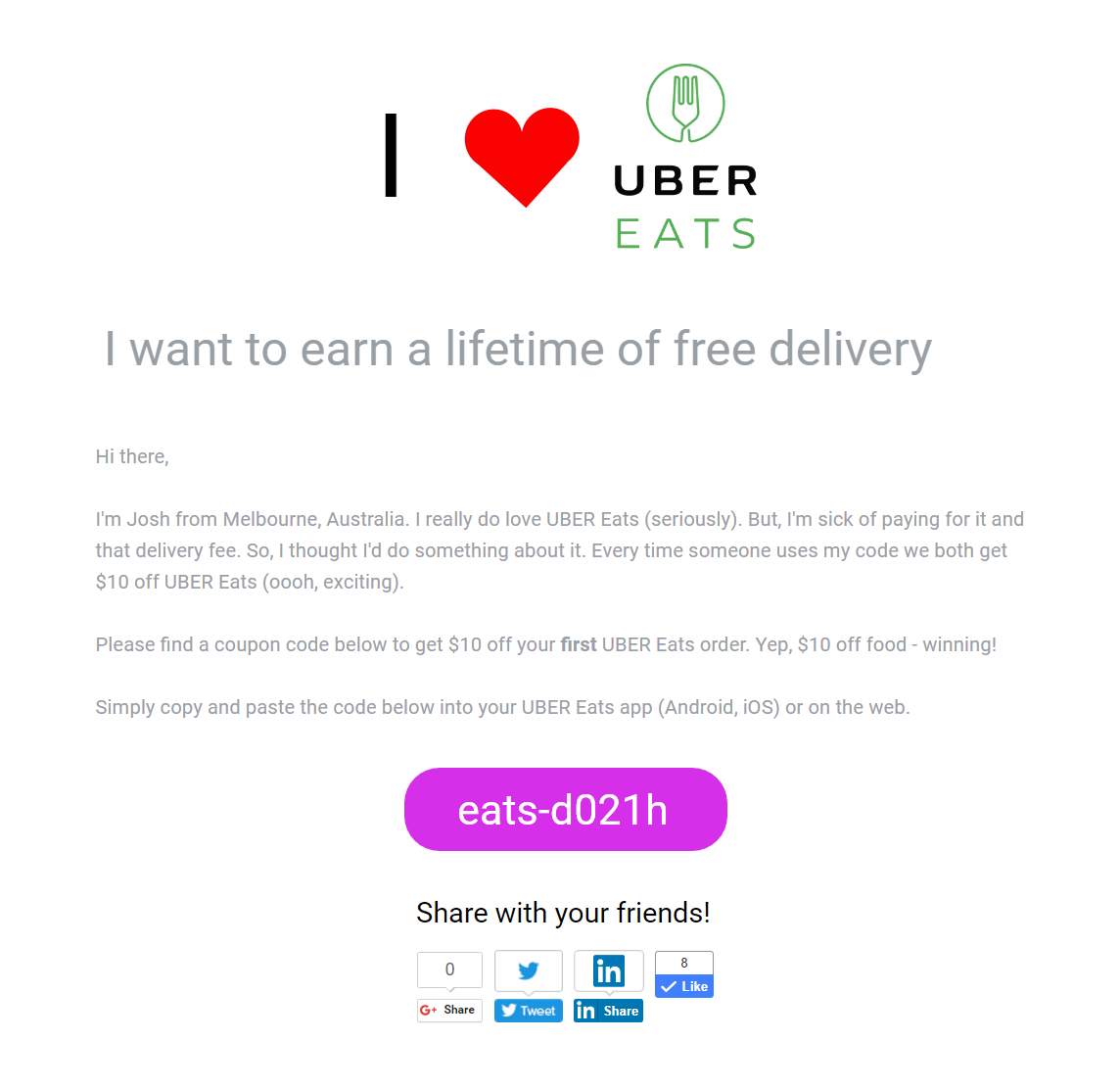 I Turned 1 24 Into 1000 Of Ubereats Credit By Josh Berg Hackernoon Com Medium