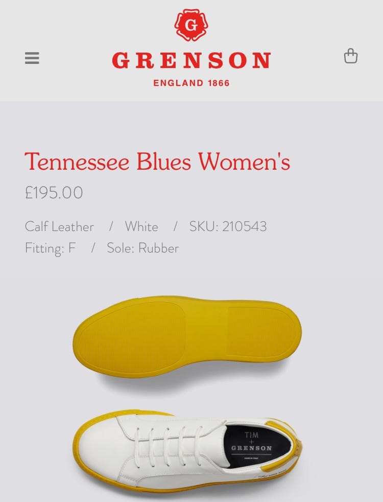 grenson tennessee blues