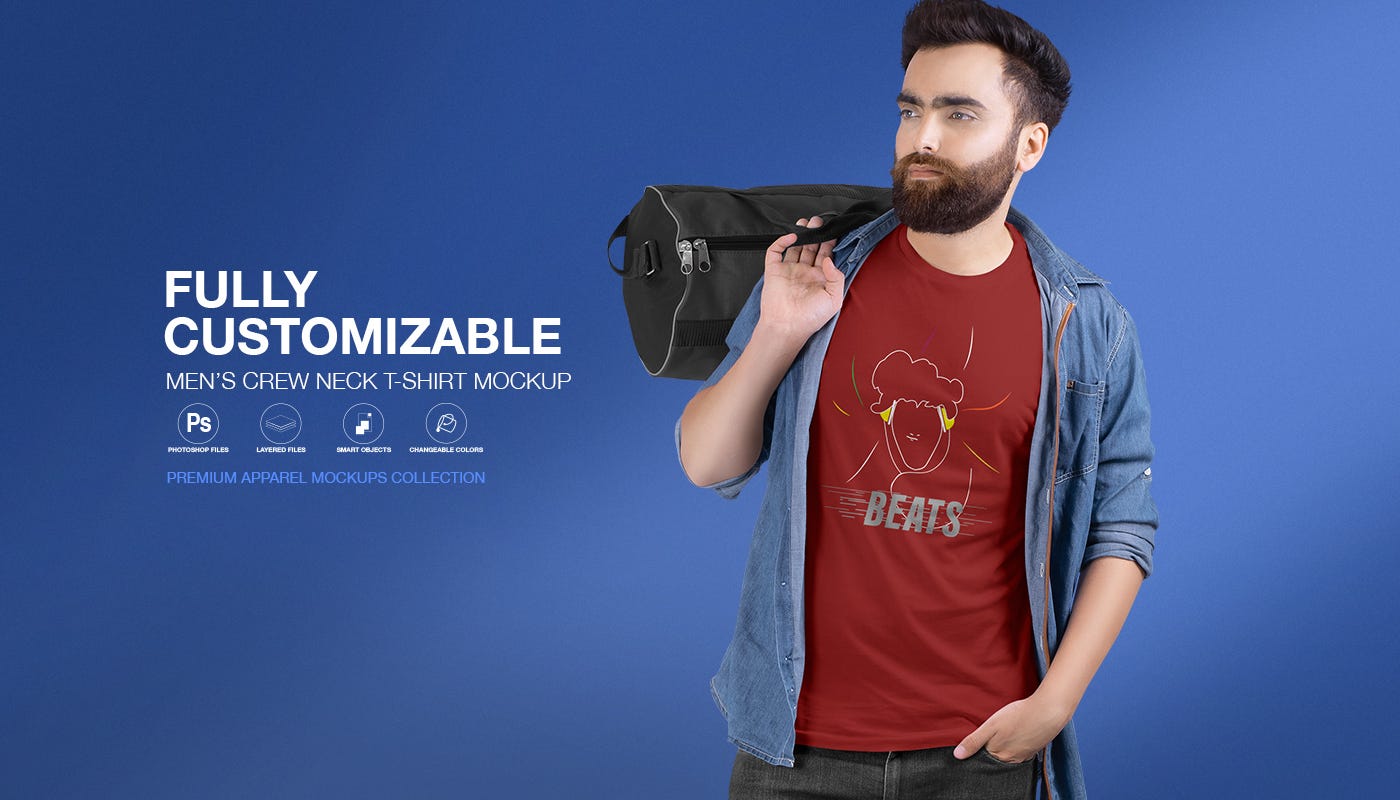 Download Startup Your Online T Shirt Business By Pixpine Mockups Medium PSD Mockup Templates
